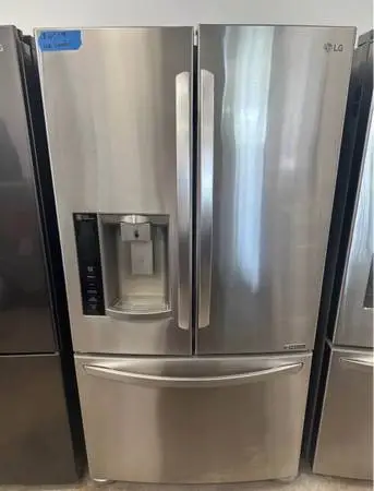 LG Stainless Steel French Door Refrigerator W Ice & Water 713-376-0356