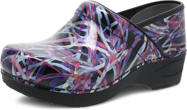 NEW Dansko Womens XP 2.0 Ribbon Patent Clogs 41 / 10.5-11