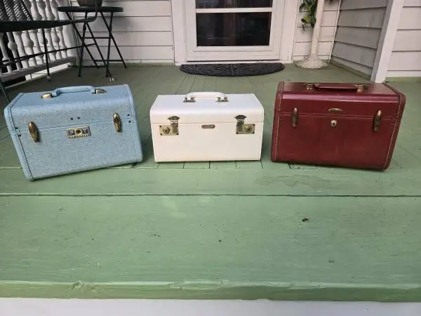 Mid Century Train Cases by Samsonite