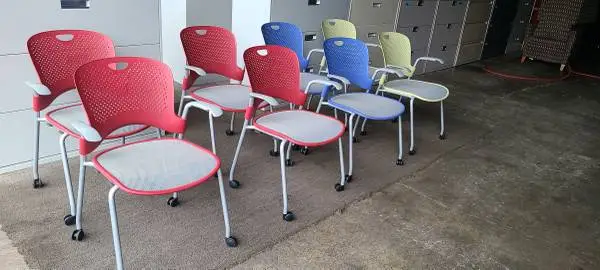 Herman Miller Caper Guest Chairs