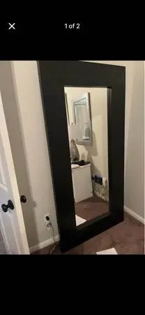 Large MIRROR.   37 x 74.5