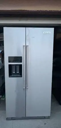 36”  KITCHENAID COUNTER-DEPTH REFRIGERATOR STAINLESS “WORKS GREAT”