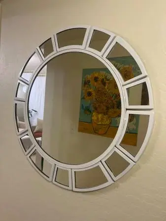 30” Sunburst wall mirror* REDUCED