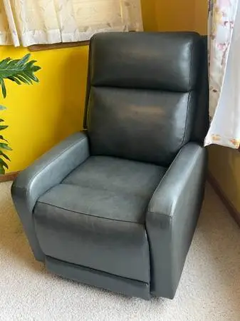 Aldryn Leather Power Glider Recliner (Costco)