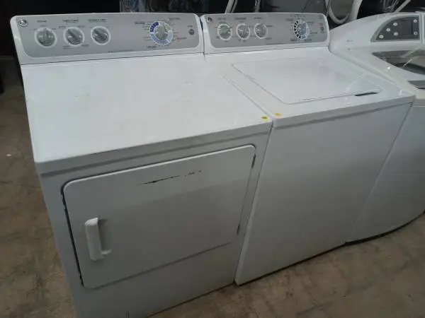 ★GE top load washer and dryer set