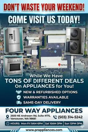 🚀 BIG APPLIANCE SALE: Washers, Dryers, Ranges & Ovens (w/Warranty)