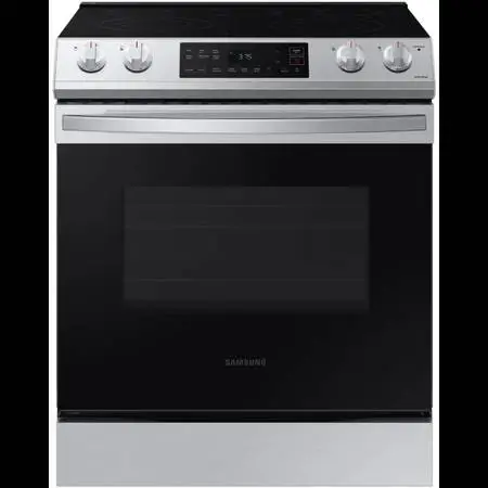 SAMSUNG 30 SLIDE IN ELECTRIC RANGE (OUT OF BOX)