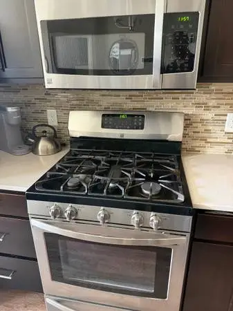 Kenmore kitchen appliances and bed room set for sale