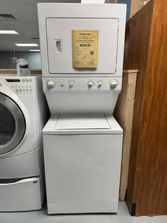 Frigidaire Stack Washer and Dryer With Agitator | $630
