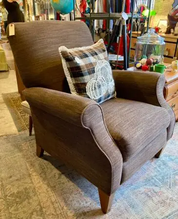 Comfy Dark Brown Recliner Chair
