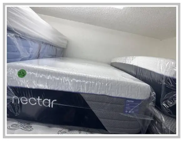 TWIN XL NECTAR LUXE HYBRID MATTRESS & BOX SPRING BED SET