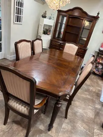 Dining table and China Cabinet