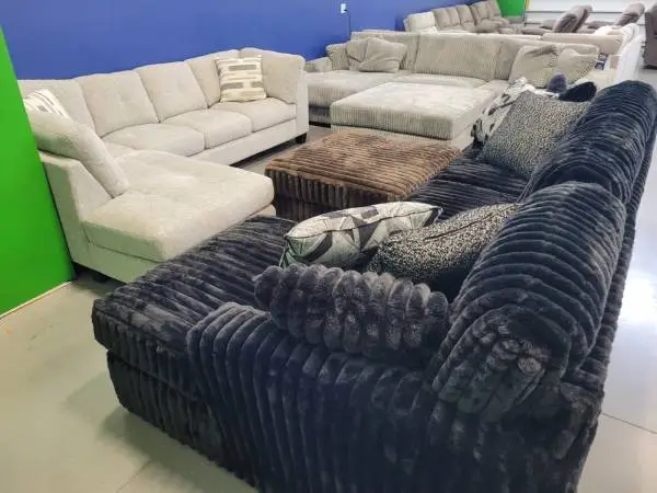 Clearance priced Sectionals, Sofas, Loveseats! All in stock TODAY
