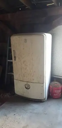 Cool old refrigerator