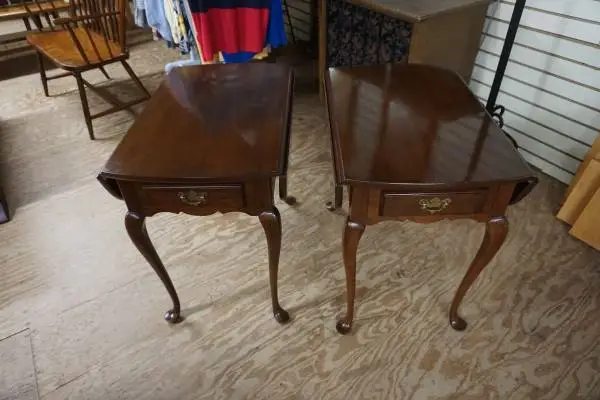 Pair of Hitchcock Stands