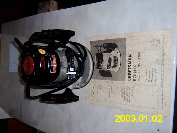 Sears Craftsman Router
