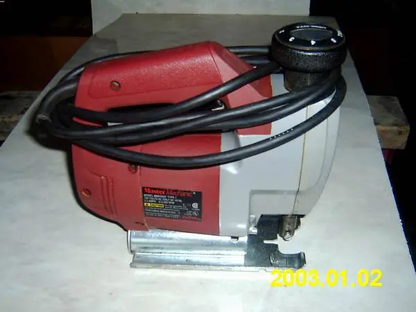Master Mechanic Variable Orbit Saber Saw