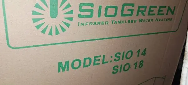 NEW SioGreen tankless Watereater