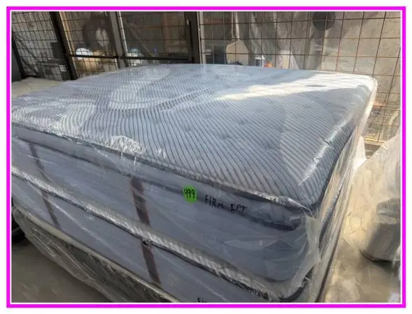 FULL SIZE SEALY POSTUREPEDIC PRO PILLOW TOP MATTRESS & BOX SPRING BED