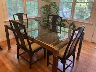 LaBarge dining set with 8 chairs
