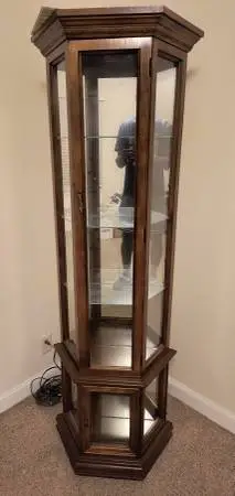 Lighted Curio Cabinet