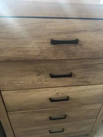 Grey-Chest drawer
