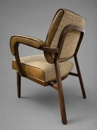 Mid Century Modern Industrial Armchairs