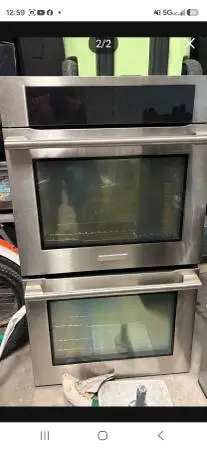 Electrolux double oven stove