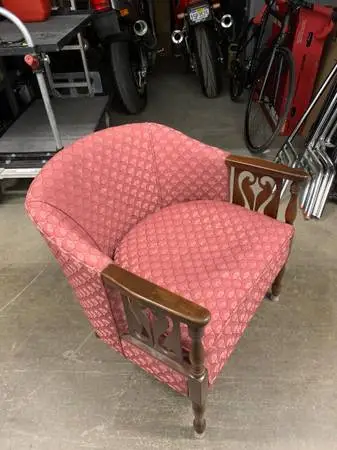antique armchair 1930s Art Deco style,
