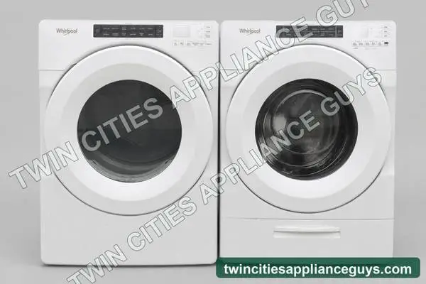 Whirlpool 4.5 Cu Ft Front-Load Washer and 7.4 Cu Ft Electric Dryer Set — White