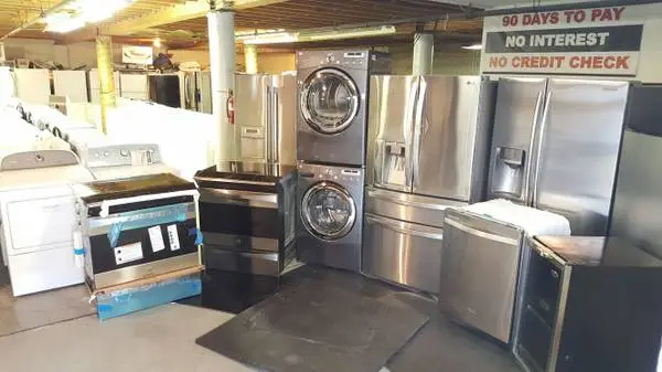 Huge sale nice gently used certified Fridge washer dryer stove oven