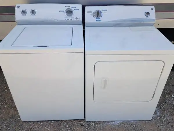 Kenmore washer and electric dryer set