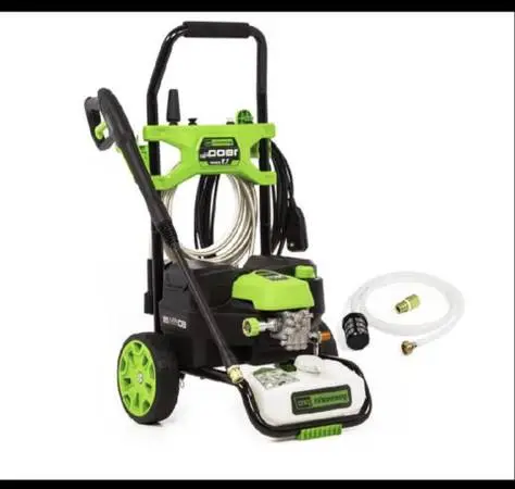 Greenworks 60V 1800PSI Max 1.1 GPM Hybrid 120V/Cordless Electric Press