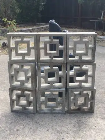 Mid Century Modern Vista Vue Breeze Blocks