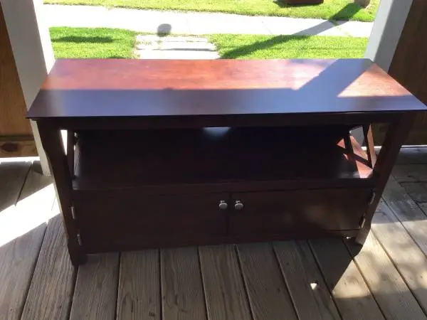Wooden stand – TV stand
