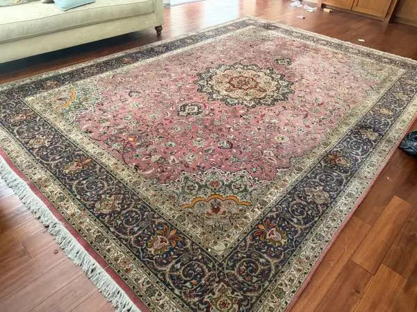 10x14 Persian Tabriz rug masterpiece 60raj