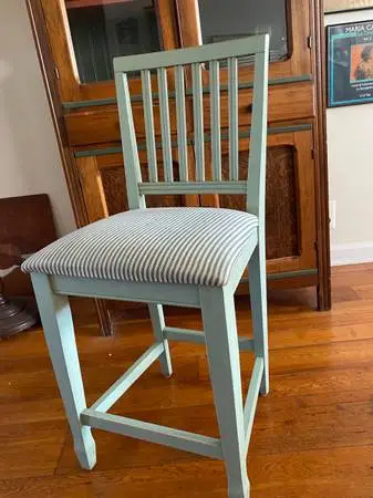 Bar stool (wood): suitable for bar, counter or drafting table
