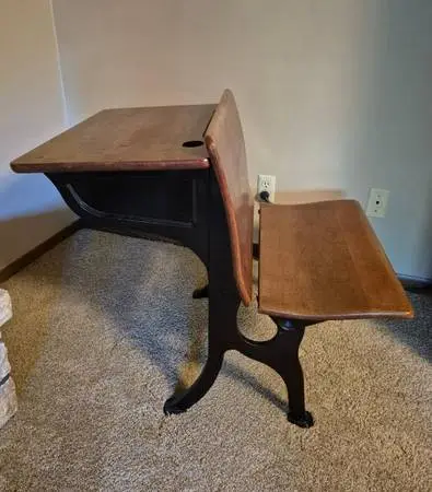 Antique School Desk