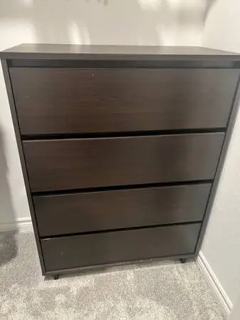 Brown dresser