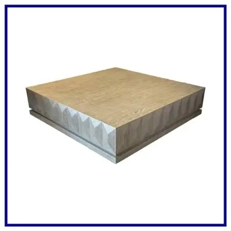 Restoration Hardware Geometric Faceted Coffee Table