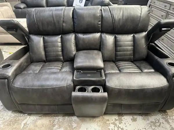 Dual Reclining Loveseat w/ Storage & Cupholders