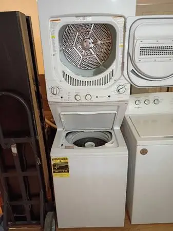 GE Space Saver Stackable Washer & Dryer