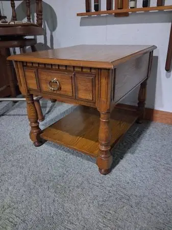 Very nice, heavy, quality End Tables