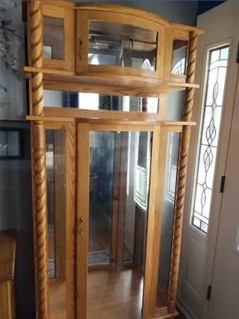 Great Sale on Curved Glass Curios