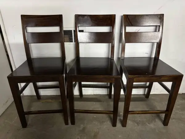 Counter height wooden stools                       REDUCED!!