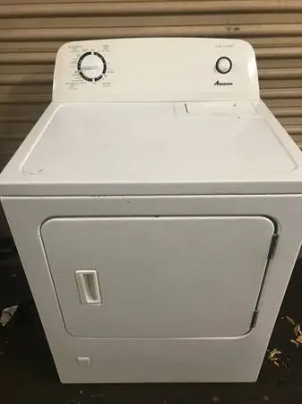 Amana Super capacity Gas dryer in good working condition.