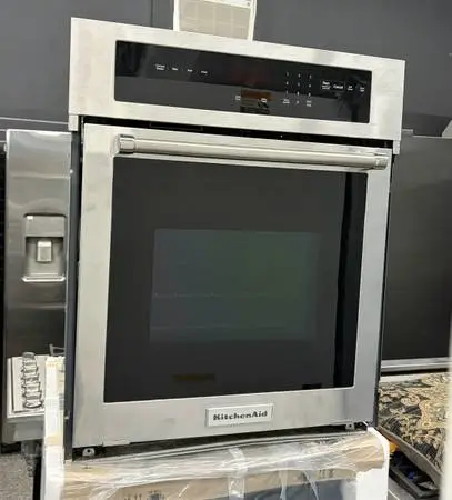 KitchenAid stainless steel oven used