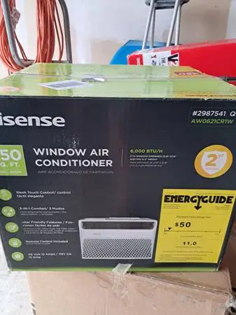 Hisense Window AC Units - Like New (Only used for 2 days!) - $300 for