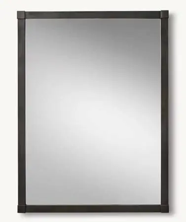 RH Mirror Bronze Wall Floor 36x48 in Restoration Hardware