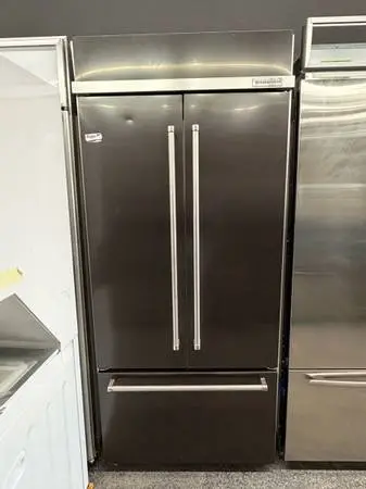 Kitchen Aid Black Stainless Refrigerator Built-In